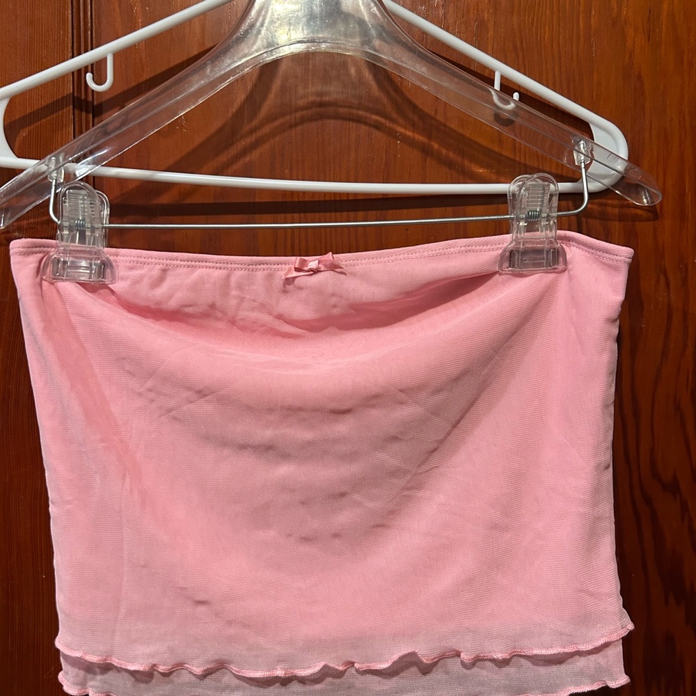 LA hearts pacsun Pink Tube Top